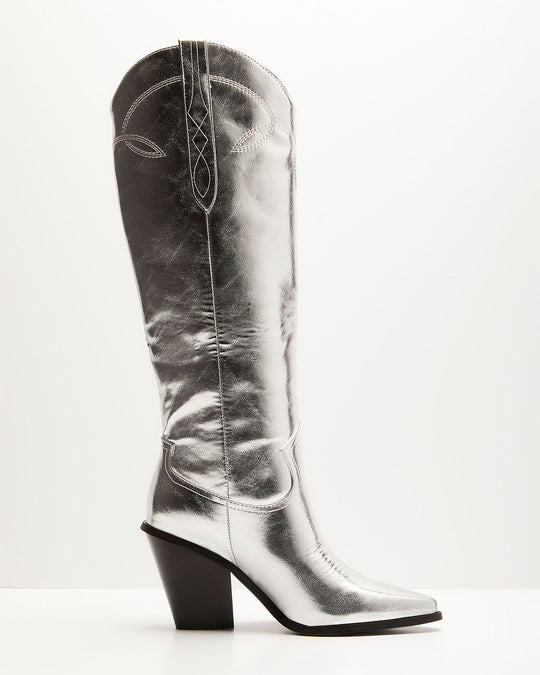 Silver % Steele Boots-2