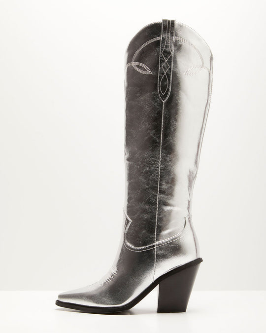 Silver % Steele Boots-1