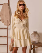 Quiet Layers Tiered Mini Dress