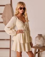 Quiet Layers Tiered Mini Dress