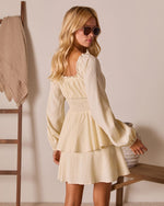 Quiet Layers Tiered Mini Dress