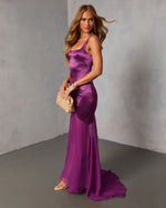 Emberline Fishtail Hem Maxi Dress