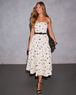 Arletta Belted Maxi Dress