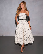 Arletta Belted Maxi Dress