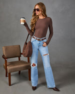 Alderwick Ribbed Long Sleeve Top