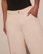 Leema Stretch Wide Leg Twill Pants