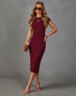 Kammie Bodycon Midi Dress