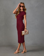 Kammie Bodycon Midi Dress