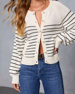 Williah Striped Cardigan