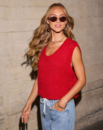 Tenslie Knit Vest Top