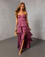 Whispered Yes Tiered Maxi Dress