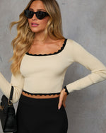 Cooler Than You Cropped Sweater