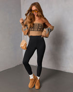 Enchanted Season Knit Abstract Fair Isle Cardigan Set