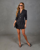 Early Reservation Mini Blazer Dress