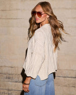 Gelinda Cable Knit Sweater