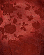 Jackie Satin Jacquard Waist Tie Jumpsuit