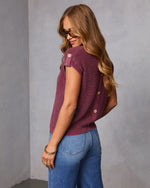 Quiet Season Ribbed Knit Top