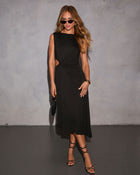 Savani Cut-Out Asymmetric Dress