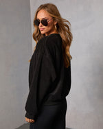 Black % VICI Summit Graphic Fleece Sweatshirt-4