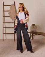 Desert Rodeo Motif Cardigan