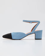 Denim % Vaila Denim Kitten Heels-3