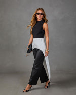 Coastal Village Color Block Maxi Top