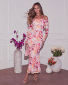 Lunah Off The Shoulder Maxi Dress