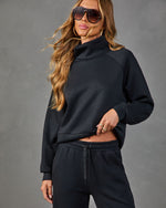Better Balance Scuba Mock Neck Top