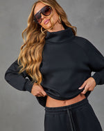 Better Balance Scuba Mock Neck Top