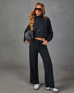 Better Balance Scuba Mock Neck Top