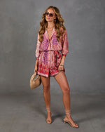 Muse Button Down Waist Tie Shirt Dress
