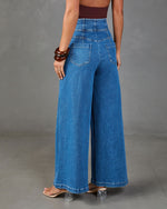 Christen High Waisted Wide Leg Jeans
