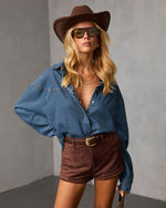 Berkshire Chambray Top