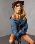 Berkshire Chambray Top