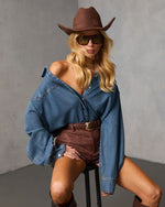 Berkshire Chambray Top