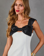 All Things Classy Bow Mini Dress