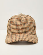 Autumn Calling Plaid Houndstooth Baseball Cap