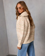 Vionnet Fair Isle Print Sweater