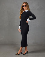 Style Society Twofer Maxi Sweater Dress