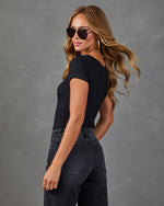 Studio Form Seamless Ribbed Bodysuit