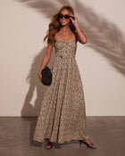 Kemie Strapless Floral Jumpsuit