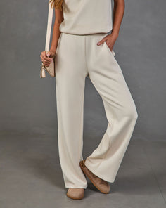 Barton Drawstring High Rise Soft Form Pants