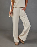 Barton Drawstring High Rise Soft Form Pants