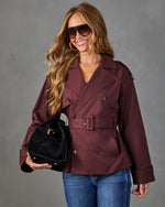 Autumn Estate Belted Trench Jacket