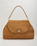 Janice Faux Suede Shoulder Bag
