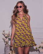 Fresh Pickings Floral Print Mini Dress