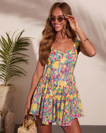 Sunny Story Cotton Tropical Floral Romper