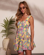 Sunny Story Cotton Tropical Floral Romper