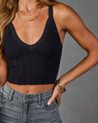 Steady Stride Seamless Crop Tank Top
