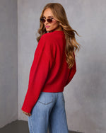 Red % Imola Cardigan-4